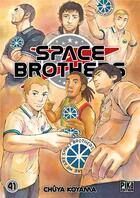 Couverture du livre « Space brothers Tome 41 » de Chuya Koyama aux éditions Pika