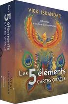 Couverture du livre « Les 5 éléments : Cartes oracle » de Vicki Iskandar aux éditions Medicis