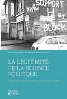 Couverture du livre « La legitimite de la science politique » de  aux éditions Pu De Louvain