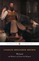 Couverture du livre « Wieland Et Memoirs Of Carwin The Biloquist » de Brown Charles B. aux éditions Adult Pbs