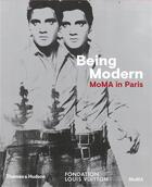 Couverture du livre « Being modern: moma in paris » de Bajac Quentin/Page S aux éditions Thames & Hudson