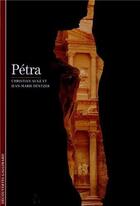 Couverture du livre « Petra la cite des caravanes » de Jean-Marie Dentzer aux éditions Gallimard