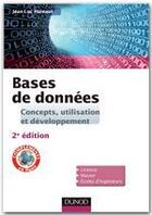 Couverture du livre « Bases de données ; concepts, utilisation et développement (2e édition) » de Jean-Luc Hainaut aux éditions Dunod