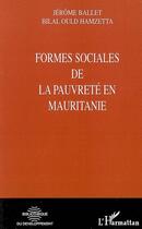 Couverture du livre « Formes sociales de la pauvreté en Mauritanie » de Jerome Ballet et Bilal Ould Hamzetta aux éditions Editions L'harmattan