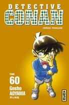Couverture du livre « Détective Conan Tome 60 » de Gosho Aoyama aux éditions Kana