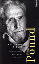Couverture du livre « Les cantos pisans » de Ezra Pound aux éditions Points