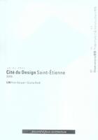 Couverture du livre « Cité du design à Saint-Etienne t.1; observations » de  aux éditions Nouvelles Editions Place