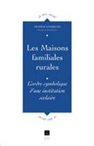 Couverture du livre « MAISONS FAMILLIALES RURALES L ORDRE SYMBOLIQUE D UNE INSTITUTION SCOLAIRE » de Pur aux éditions Pu De Rennes