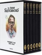 Couverture du livre « Robert Crumb ; the sketchbooks ; 1982-2011 » de Dian Hanson et Robert Crumb aux éditions Taschen