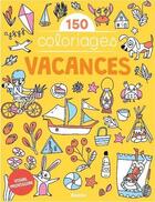 Couverture du livre « Mes grands coloriages - vacances » de Belle Marusha aux éditions Philippe Auzou