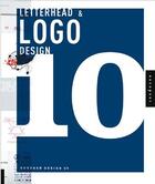 Couverture du livre « Letterhead and logo design 10 (paperback) » de Sussner Design aux éditions Rockport