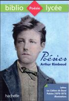 Couverture du livre « Poésies » de Arthur Rimbaud aux éditions Hachette Education