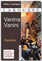 Couverture du livre « Vanina vanini » de Stendhal aux éditions Larousse