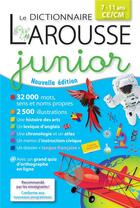 Couverture du livre « Dictionnaire junior » de  aux éditions Larousse