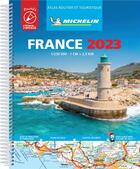 Couverture du livre « Atlas routier France (édition 2023) » de Collectif Michelin aux éditions Michelin