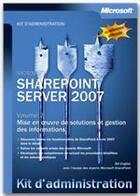 Couverture du livre « KA sharepoint server 2007 t.2 » de Bill English aux éditions Microsoft Press