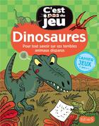 Couverture du livre « Dinosaures » de Loic Mehee et Charline Zeitoun aux éditions Fleurus