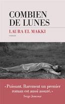 Couverture du livre « Combien de lunes » de Laura El Makki aux éditions Les Escales