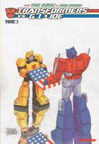 Couverture du livre « Transformers vs. G.I. Joe par Tom Scioli Tome 3 » de John Barber et Scioli Tom aux éditions Vestron