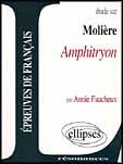 Couverture du livre « Moliere, amphitryon » de Faucheux aux éditions Ellipses Marketing