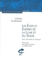 Couverture du livre « Les états et empires de la lune et du soleil » de Savinien De Cyrano De Bergerac aux éditions Honore Champion