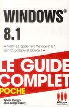 Couverture du livre « Windows 8.1 » de Jean-Georges Saury et Sylvain Caicoya aux éditions Ma