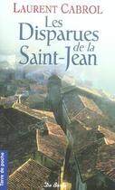 Couverture du livre « Les disparues de la Saint-Jean » de Laurent Cabrol aux éditions De Boree