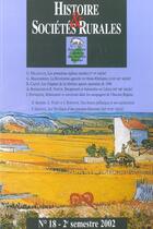 Couverture du livre « REVUE HISTOIRE ET SOCIETES RURALES : La Histoire & Sociétés Rurales, n° 18/2002-2 : La Mobilité : une notion à définir et à relativiser » de Pur aux éditions Pu De Rennes