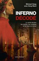 Couverture du livre « Inferno décodé » de Michael Haag aux éditions Ixelles Editions