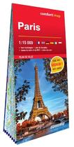 Couverture du livre « Paris 1/15.000 (carte grand format laminee - plan de ville) » de  aux éditions Expressmap