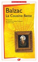 Couverture du livre « La cousine Bette » de Honoré De Balzac aux éditions Flammarion