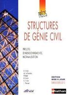 Couverture du livre « Structures de génie civil ; projets, dimensionnements, normalisation (2e édition) » de  aux éditions Nathan