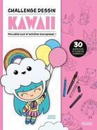 Couverture du livre « Challenge dessin : Kawaii » de Mayumi Jezewski aux éditions Fleurus