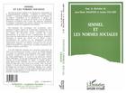 Couverture du livre « Simmel et les normes sociales » de  aux éditions L'harmattan