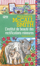 Couverture du livre « L'institut de beauté des rectifications mineures » de Smith A. Mccall aux éditions 12-21