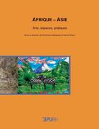 Couverture du livre « Afrique, asie - arts, espaces, pratiques » de Dominique Malaquais aux éditions Pu De Rouen