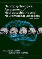 Couverture du livre « Neuropsychological Assessment of Neuropsychiatric and Neuromedical Dis » de Adams Kenneth aux éditions Oxford University Press Usa