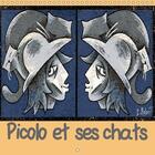 Couverture du livre « Picolo et ses chats calendrier mural 2018 300 300 mm square - illustrations expressionnistes » de Robert C aux éditions Calvendo