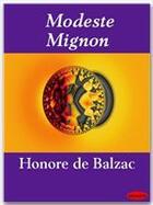 Couverture du livre « Modeste Mignon » de Honoré De Balzac aux éditions Ebookslib