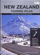 Couverture du livre « **new zealand touring atlas spi » de  aux éditions Hema