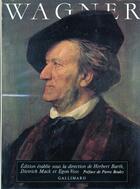 Couverture du livre « Wagner » de  aux éditions Gallimard