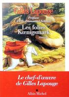 Couverture du livre « Les Folies Koenigsmark » de Gilles Lapouge aux éditions Albin Michel