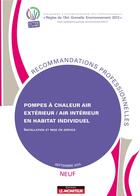 Couverture du livre « Pompes a chaleur air exterieur/air interieur en habitat individuel - neuf - installation et mise en » de  aux éditions Le Moniteur