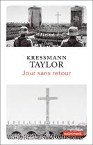 Couverture du livre « Jour sans retour » de Taylor Kressmann aux éditions Autrement