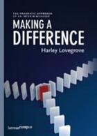 Couverture du livre « Making a difference » de Harley Lovegrove aux éditions Uitgeverij Lannoo