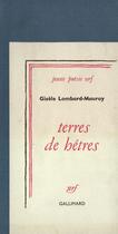 Couverture du livre « Terre de hetres » de Lombard-Mauroy Gisel aux éditions Gallimard