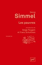 Couverture du livre « Les pauvres (5e édition) » de Georg Simmel aux éditions Puf