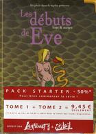 Couverture du livre « En plein dans le mythe ; coffret t.1 ; les débuts de Eve ; t.2 ; les débuts de Jésus » de Matyo Bast aux éditions Soleil