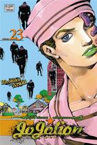 Couverture du livre « Jojo's bizarre adventure - saison 8 ; Jojolion Tome 23 » de Hirohiko Araki aux éditions Delcourt