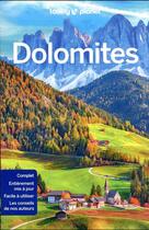 Couverture du livre « Les dolomites (édition 2022) » de Collectif Lonely Planet aux éditions Lonely Planet France